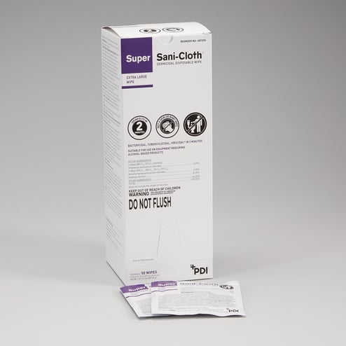 Super Sani-Cloth germicidal wipes canister