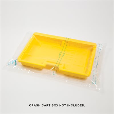 Security Bags for Full-Size Crash Cart – 29? x 20?, 2-Mil, Tamper-Evident