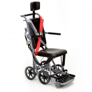 AisleMaster 8000 boarding chair with compact frame and mid-wheel turning design.