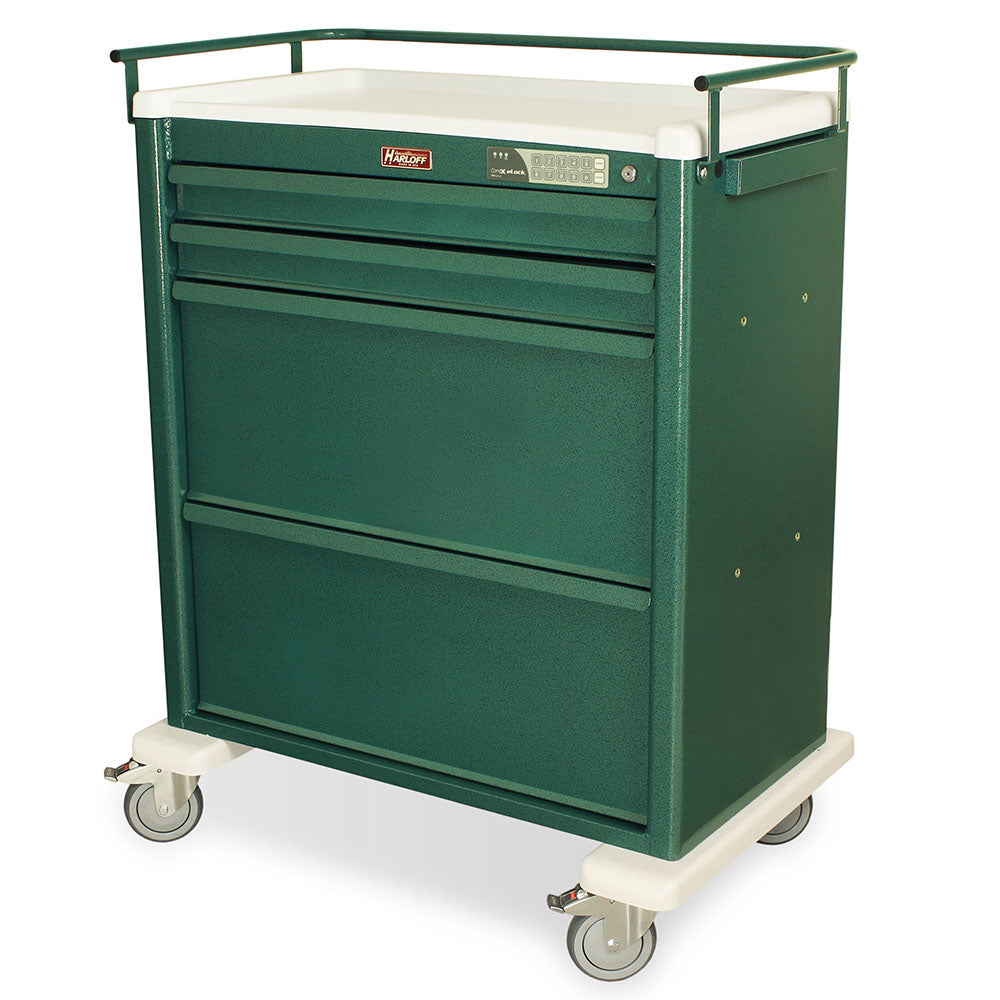 Dispill Multi Dose Packaging Cart with 132 card capacity and electronic keypad lock