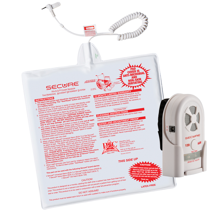 Secure chair pad alarm set CHAIRPAD5-SET product image