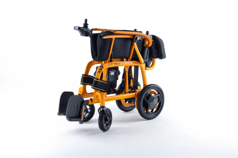 Carbon Flyer lightweight wheelchair for travel and mobility