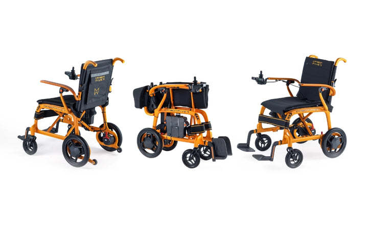 Carbon Flyer carbon fibre wheelchair solar orange colour
