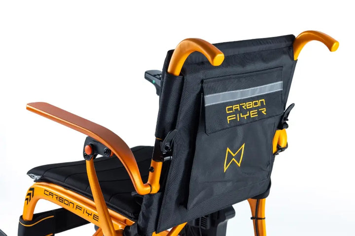 Carbon Flyer powered wheelchair camo green colour option