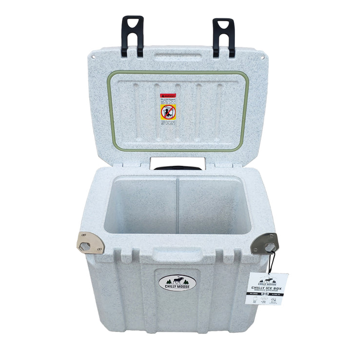 portable medical cooler with wheels and telescopic handle 35L