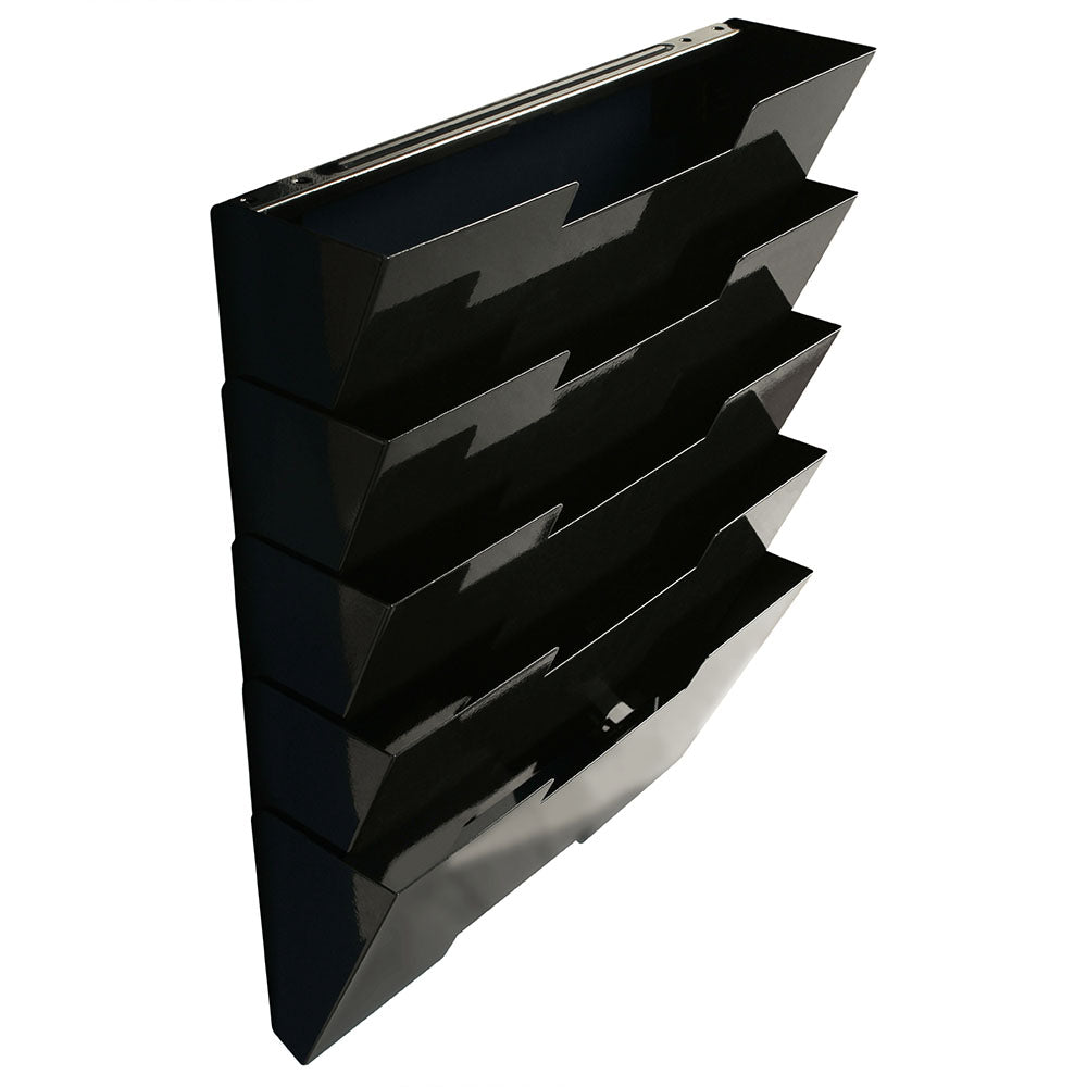 Steel esophageal dilation balloon holder with five black pockets