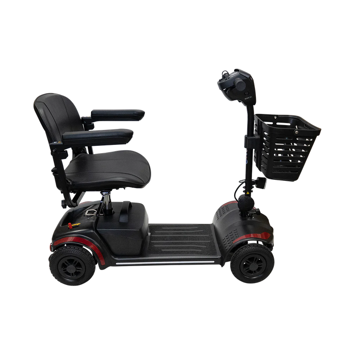 Eleanor scooter basket storage detail