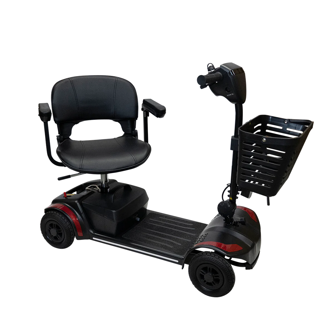 Eleanor electric mobility scooter lifestyle outdoor view