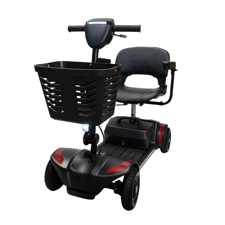 Eleanor scooter frame and anti tip wheels