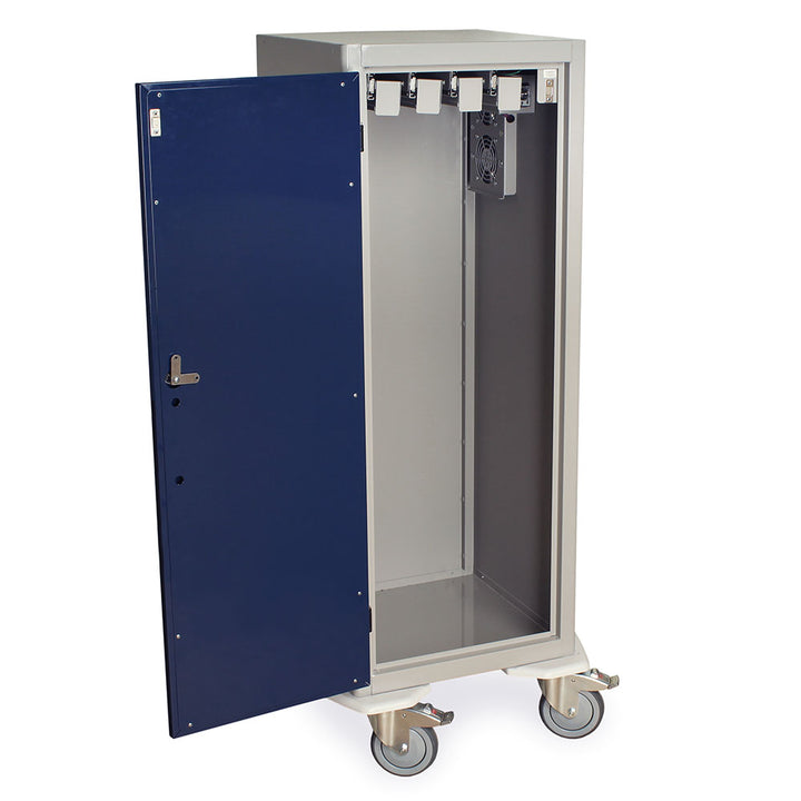 Savary dilator vertical drying unit in navy with open tray view
