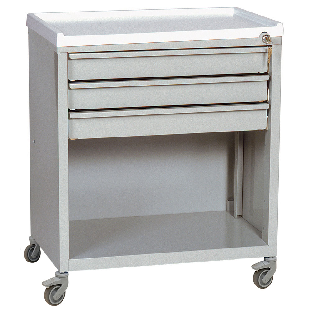 ETC-3 treatment cart white front view