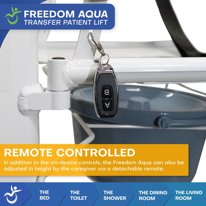 Shower with Confidence: FREEDOM AQUA Electric Lift