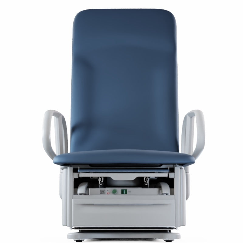 FLEX Medical Exam Table demonstrating EasyGlide™ Mobility System and low profile