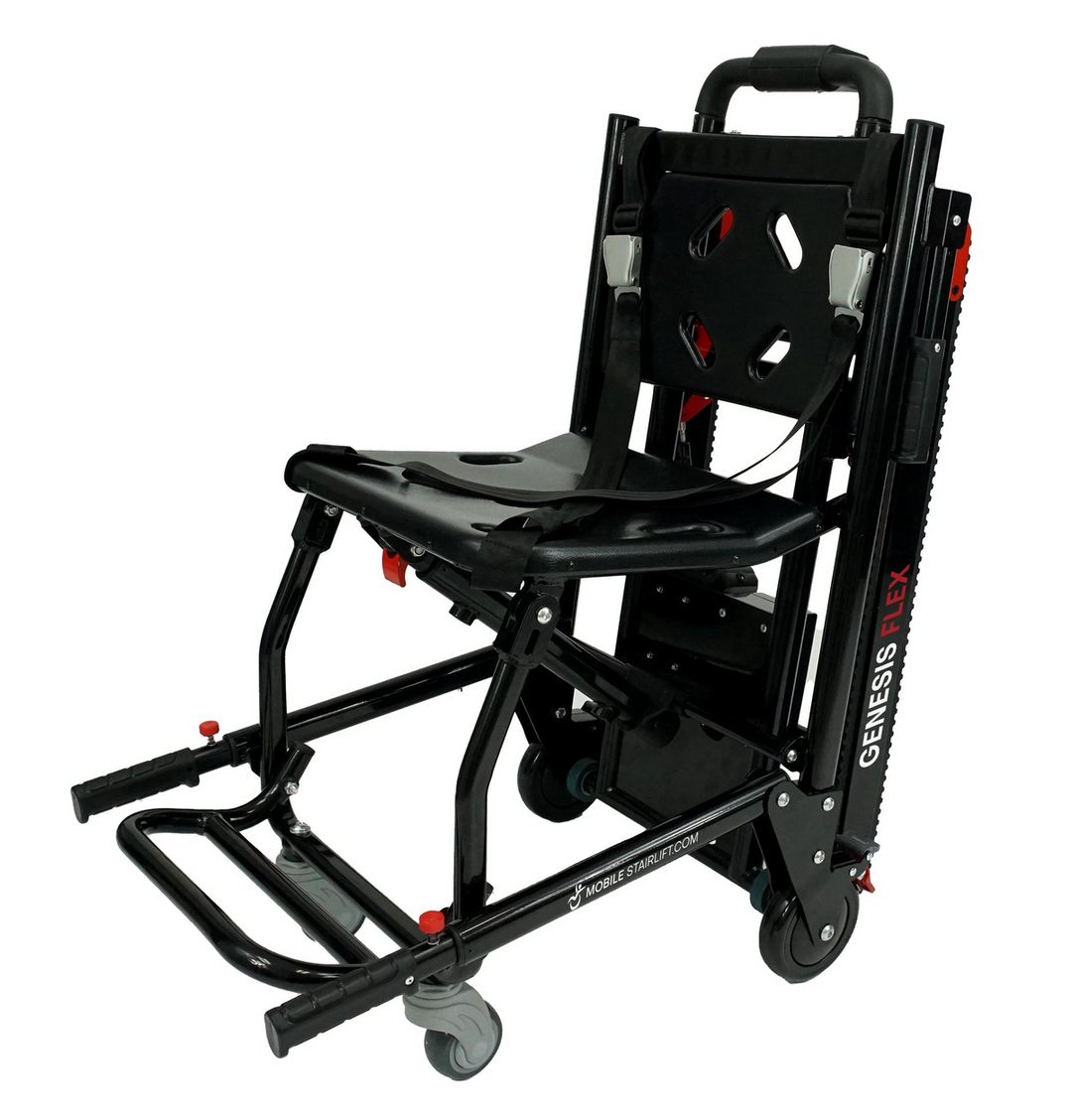 Genesis Flex 2-in-1 mobile stairlift and portable transport chair