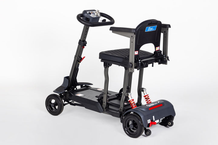 Genie Auto remote folding mobility scooter compact design