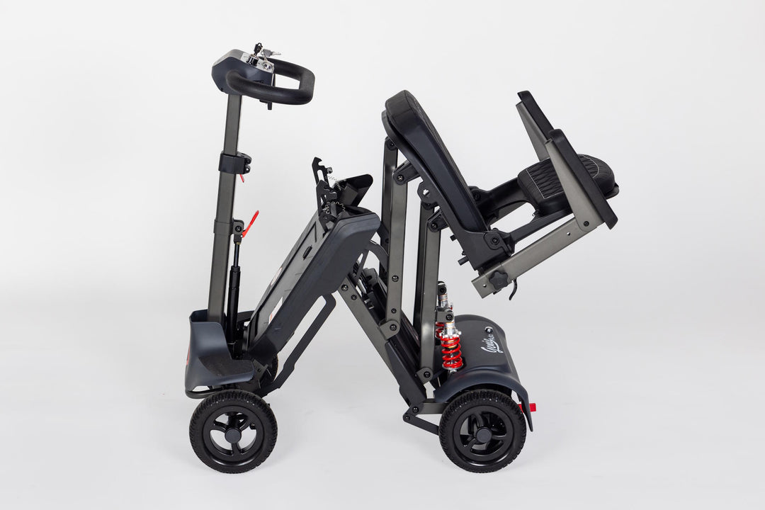 Genie Auto compact travel scooter with remote control