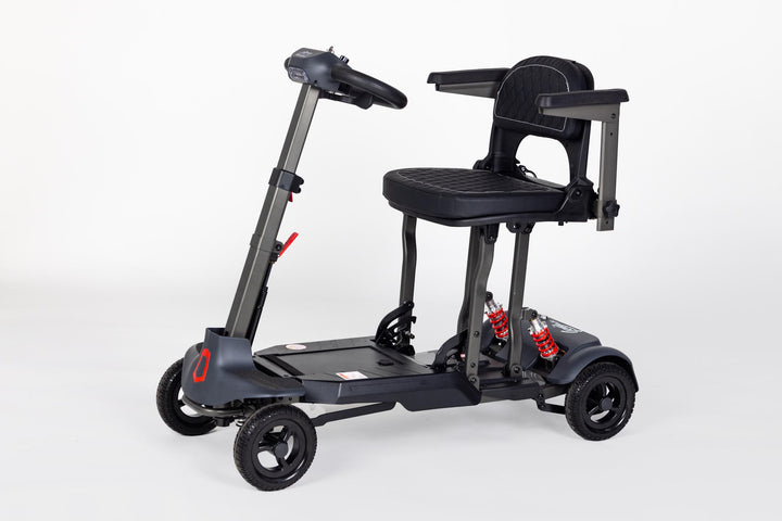 Genie Auto foldable scooter front angle view