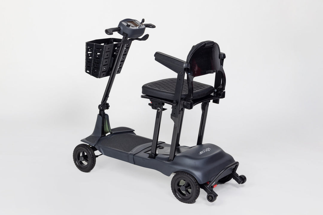 Genie Ultralight lightweight scooter front angle view