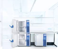 Haier DW-86L100J ultra low freezer close up