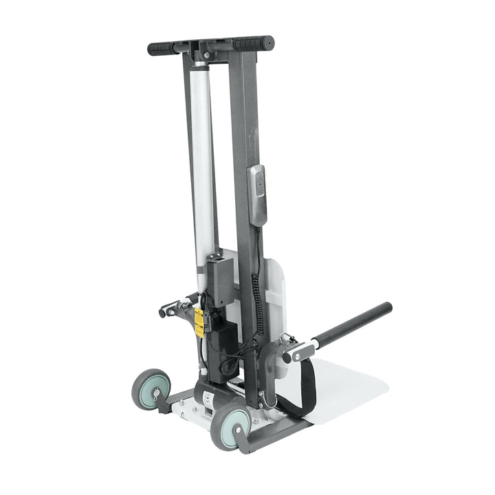 BounceBack powered floor lift with magnetic wired remote control and battery indicator
