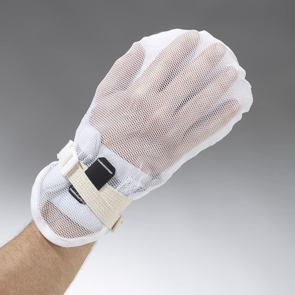 Belpro mesh mitt with foam wrist cuff