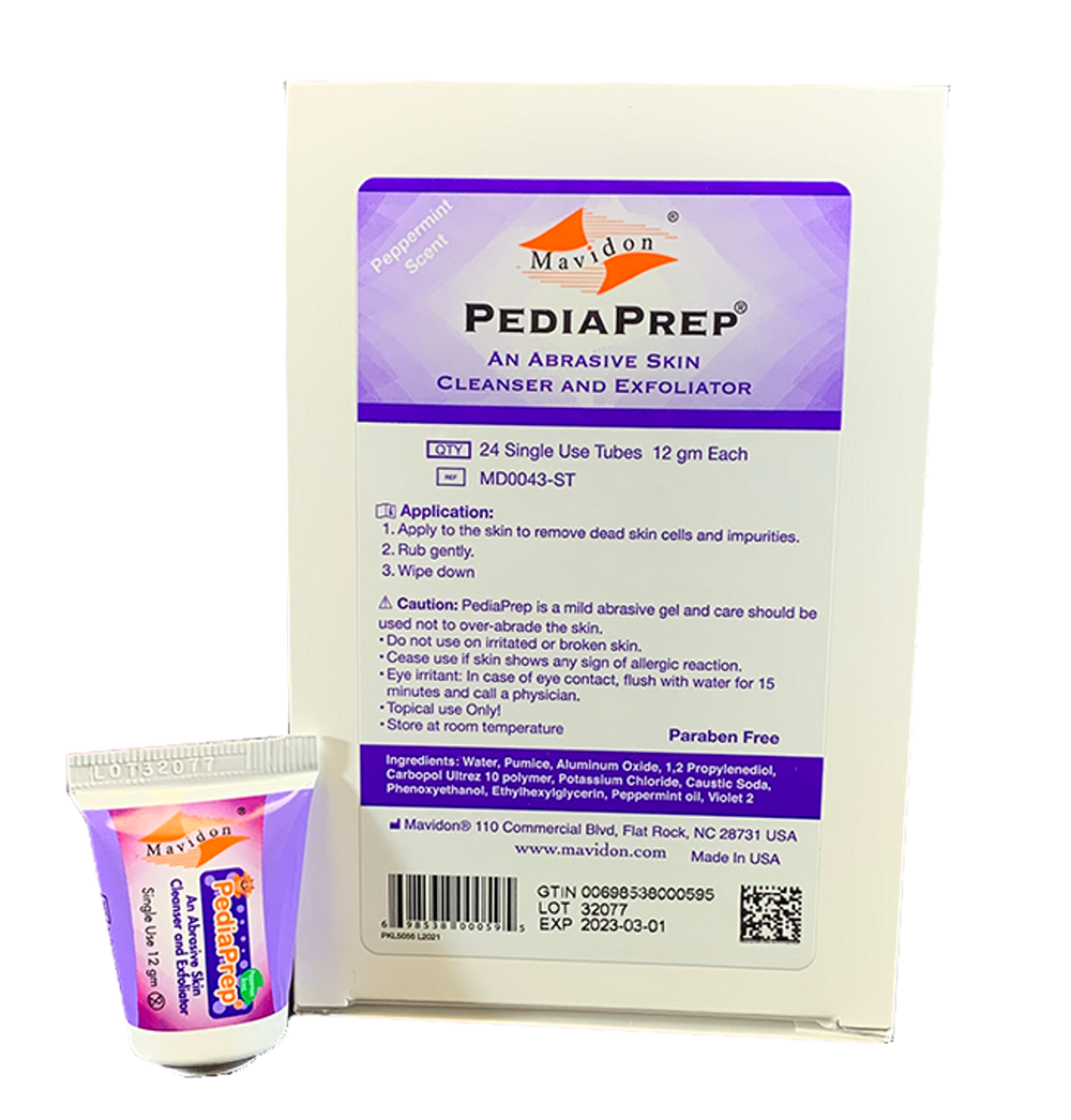 Mavidon PediaPrep single use tubes image