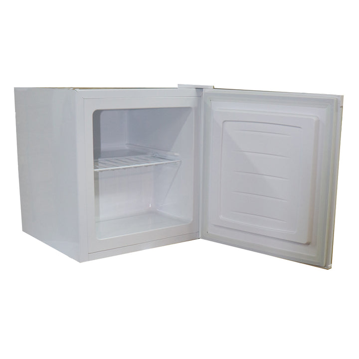PharmaCold MDF-20U40 lab freezer open door interior shelf view