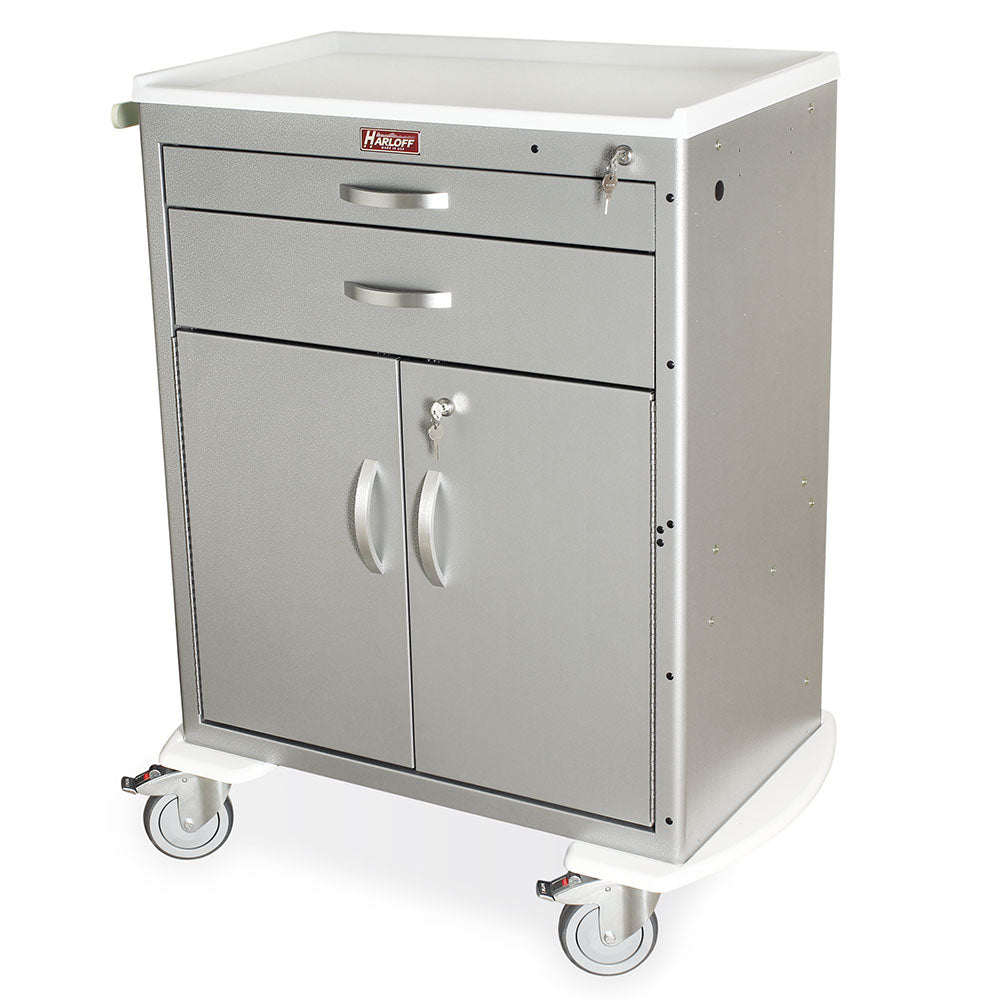 MDS3030K02-21DR multi-purpose cart Brushed Silver front view