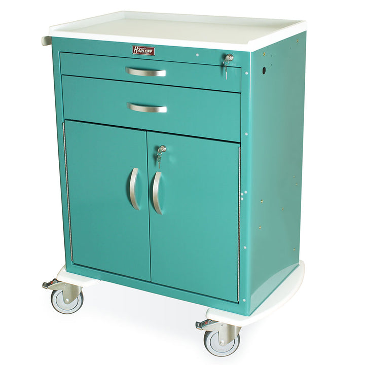 MDS3030K02-21DR multi-purpose cart Teal front view
