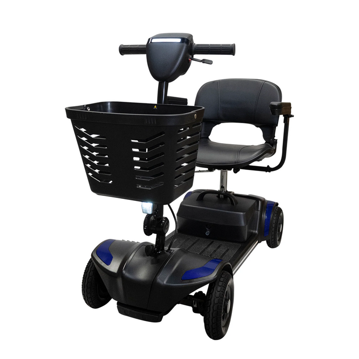 Eleanor mobility scooter angled outdoor view