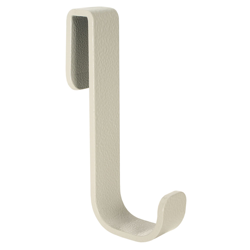 Harloff MR-RLHK MRI Cart Rail Hook made from weakly magnetic aluminum compatible with MRI Safe raised back rail accessories