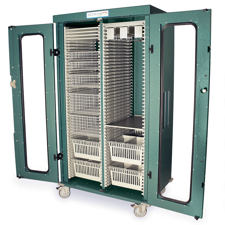 Complete urology accessory kit for MedStor Max double column cabinet