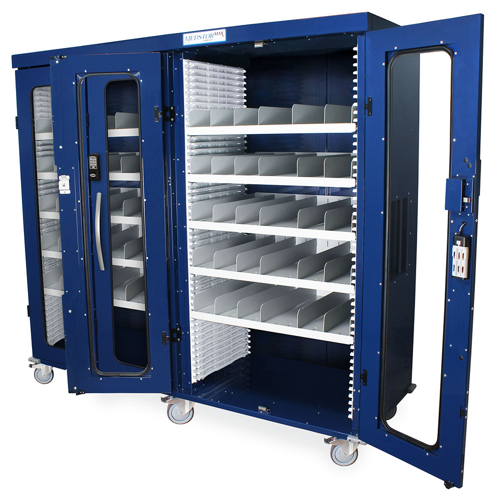 MS84-SH2 shelf accessory package for quad column MedStor Max cabinets