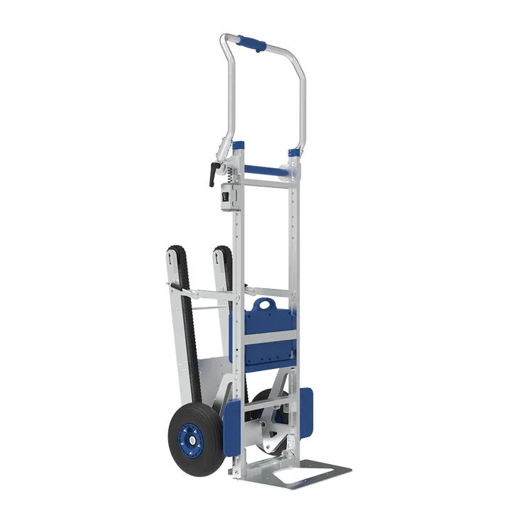 Voltstair Mighty Mini electric stair climbing hand truck with caterpillar tracks