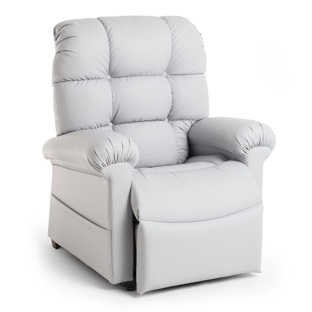 Perfect Sleep Chair Miralux light gray zero gravity recliner