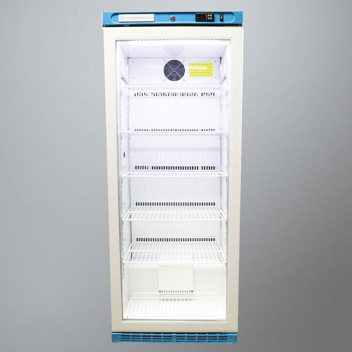 Pharmacold NAB-260 9.2 cu ft upright vaccine refrigerator front view