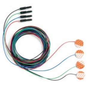 Natus disposable 4 disc electrode set with attached leads