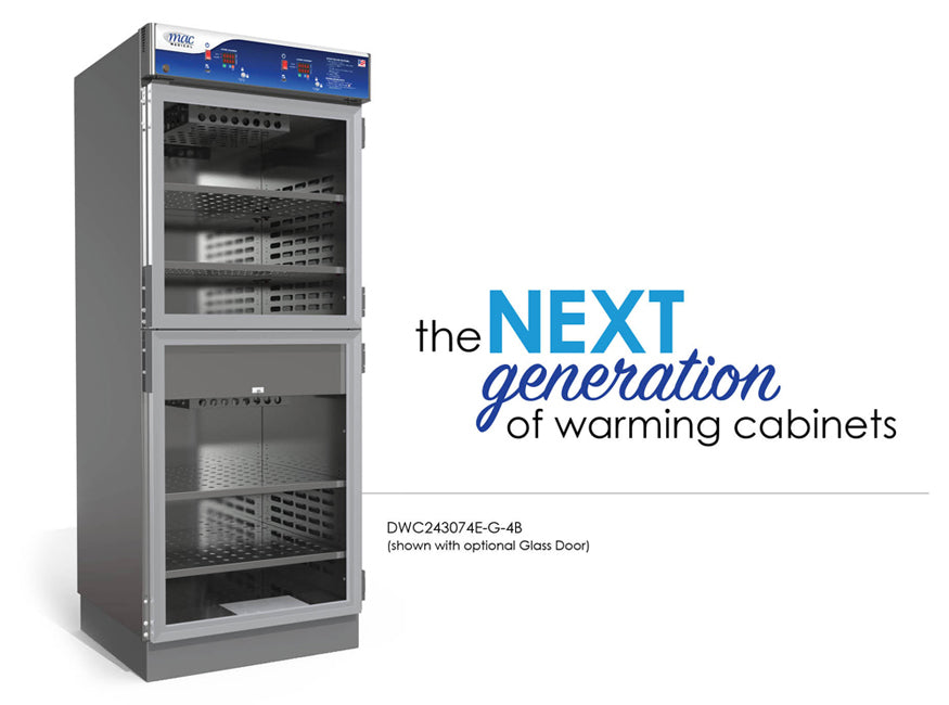 D-Series dual chamber blanket and fluid warming cabinet balanced storage medical warmer