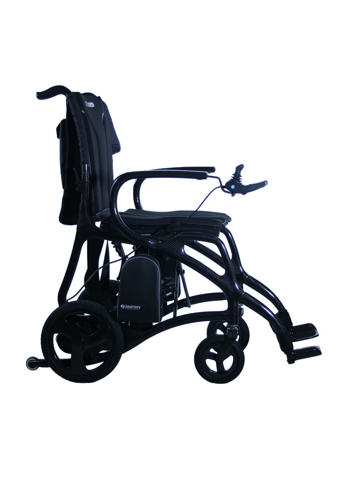 Journey Air Elite Max power chair right profile view