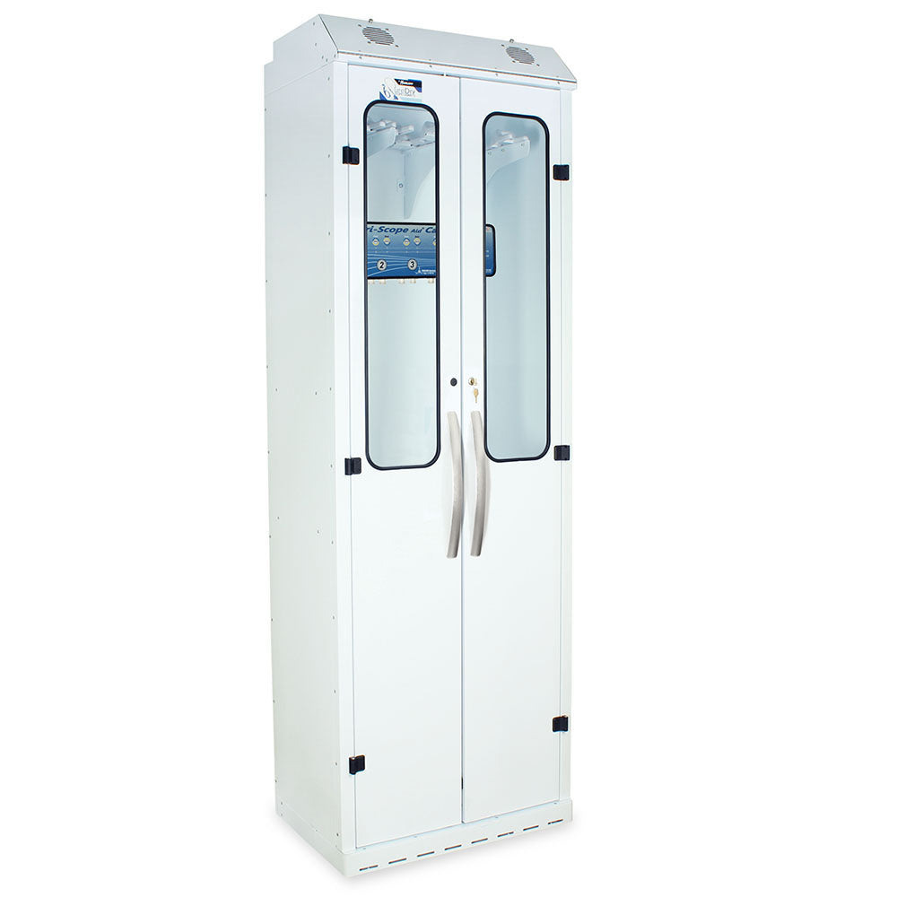White SureDry 10 Scope Drying Cabinet with Dri-Scope Aid front right view