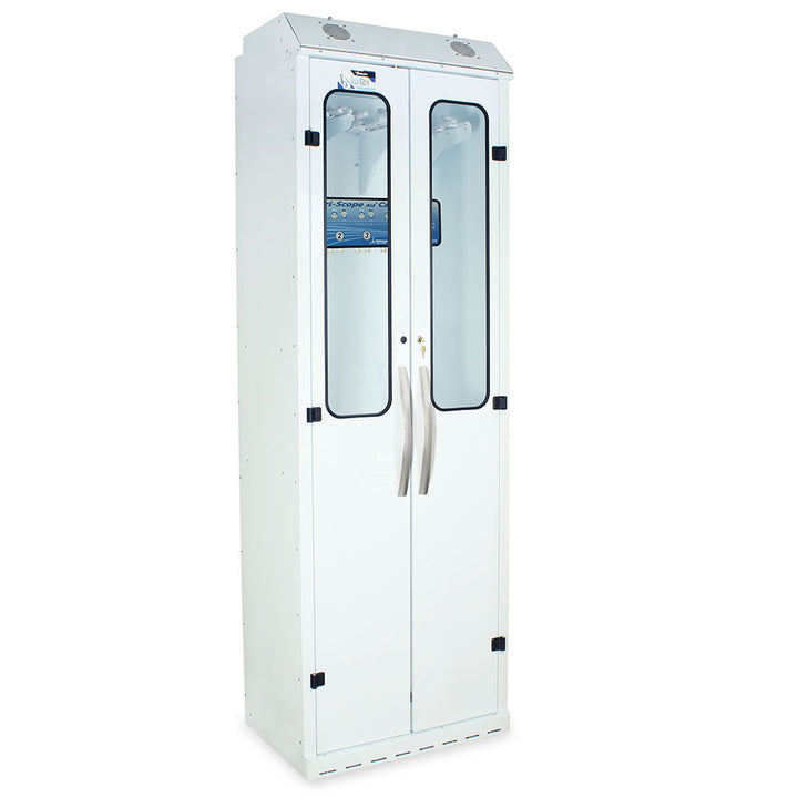 White SureDry 10 Scope Drying Cabinet with Dri-Scope Aid front right view
