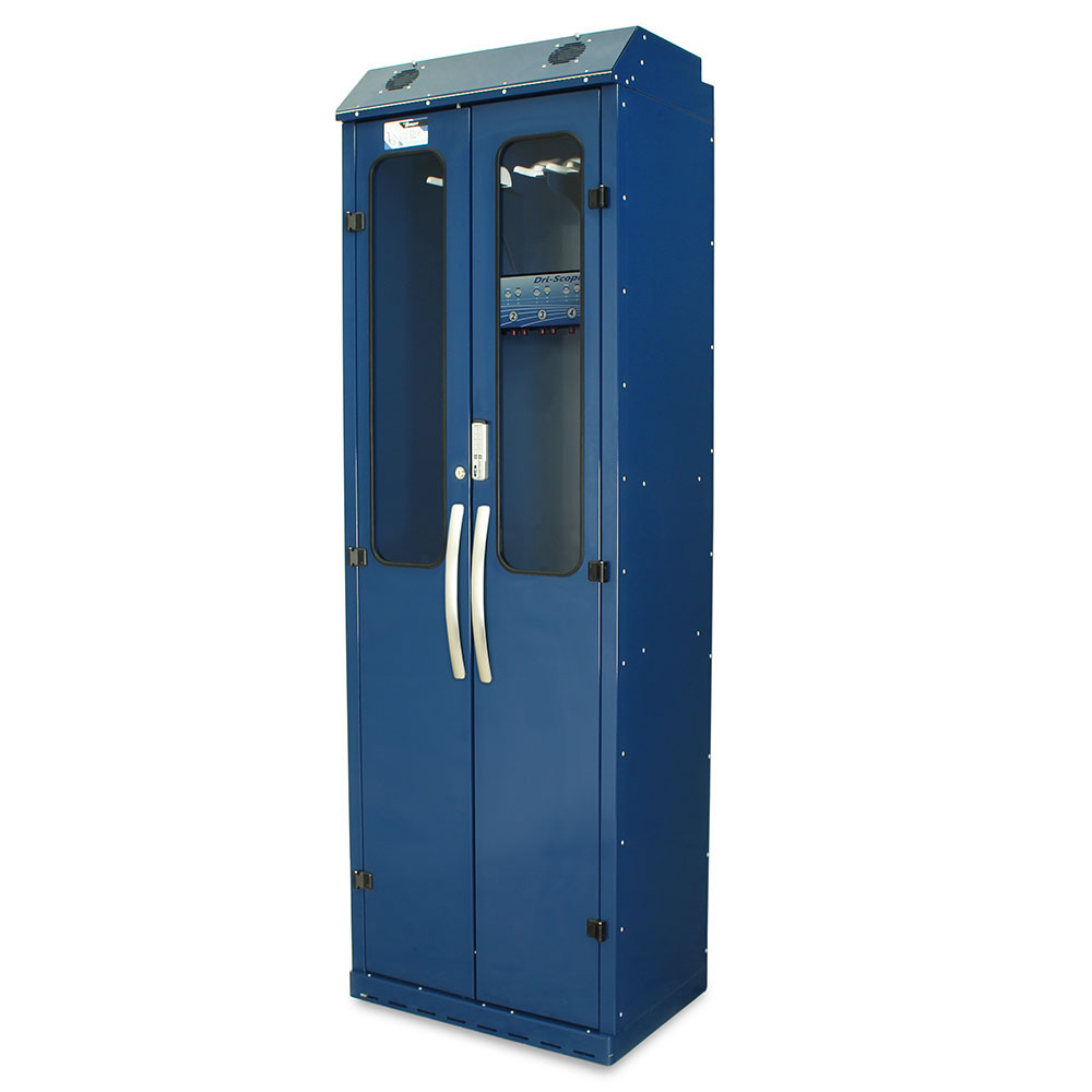 SureDry 10 Scope Cabinet – Closed cabinet with E-lock in gray finish