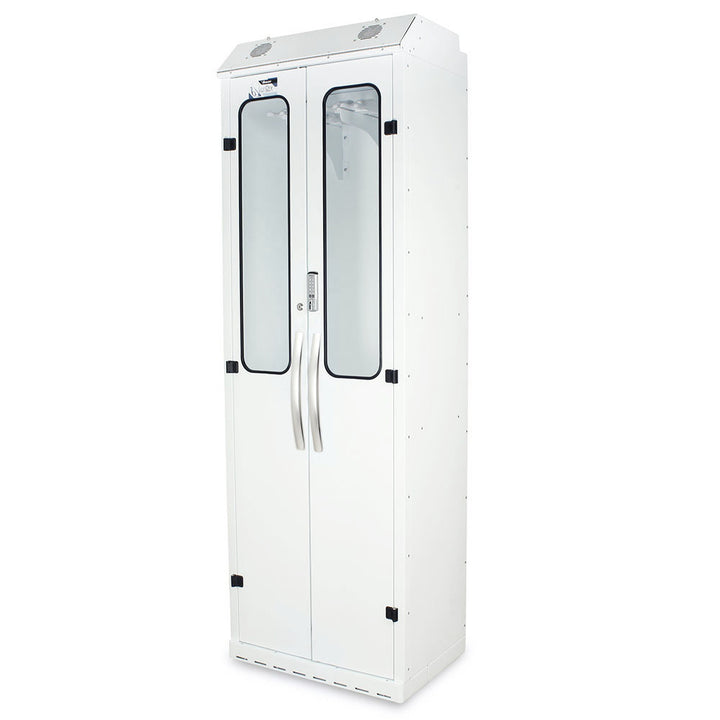 SureDry 10?Scope Drying Cabinet, white, left side closed