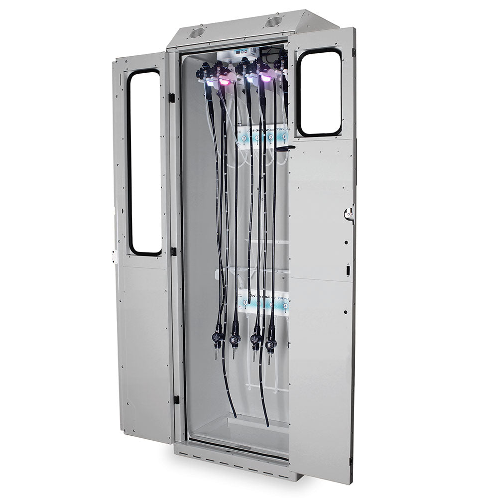 SureDry 10?Scope Tracking Cabinet with SC?10IND?30 LED indicator lights in light gray finish