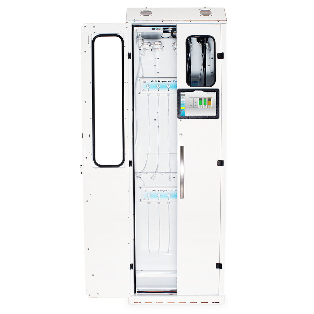 Front open view of SureDry 10?Scope Tracking Cabinet with Dri?Scope Aid®