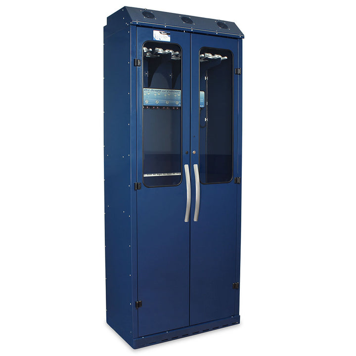 SureDry 14-scope cabinet with Dri-Scope Aid® navy closed view