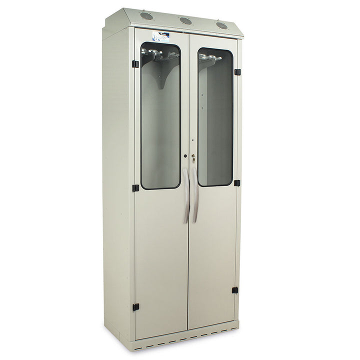SureDry 14?Scope Drying Cabinet closed side view in gray finish