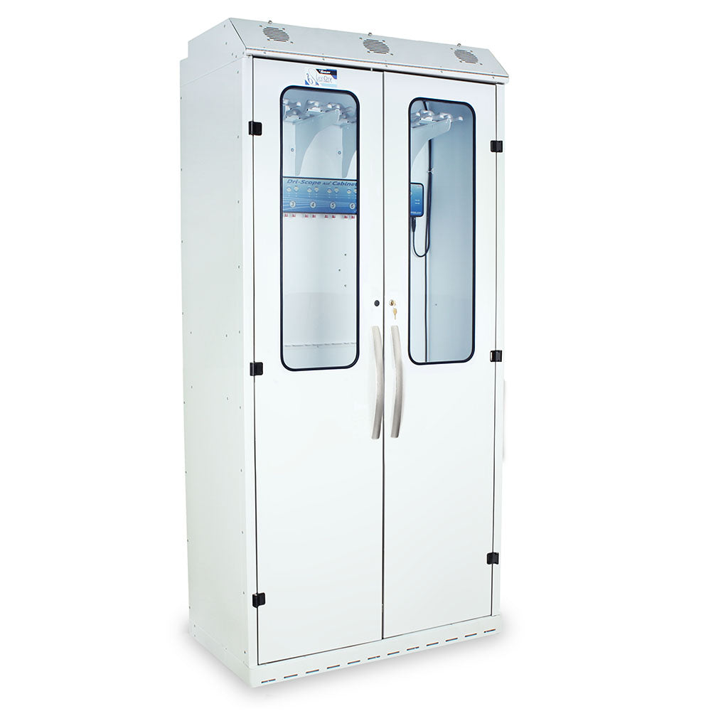 SureDry High Volume 16?Scope Lumen Drying Cabinet closed in white finish