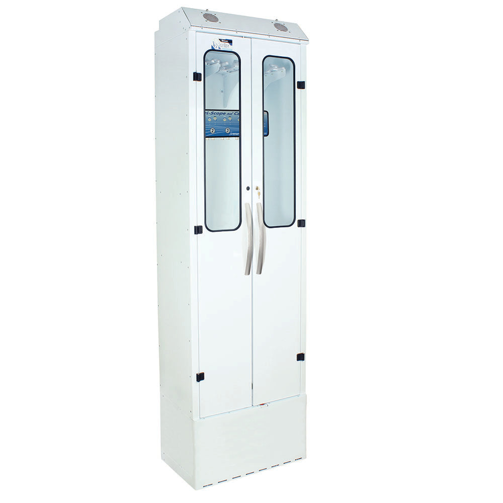 SureDry Enteroscope Drying Cabinet – White cabinet rear quarter right closed