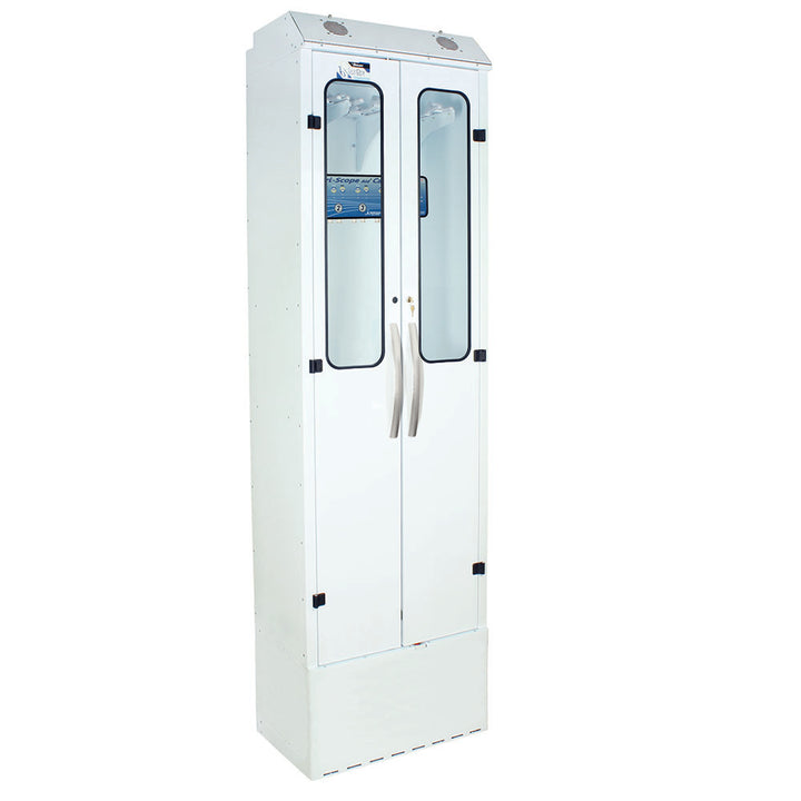 SureDry Enteroscope Drying Cabinet – White cabinet rear quarter right closed